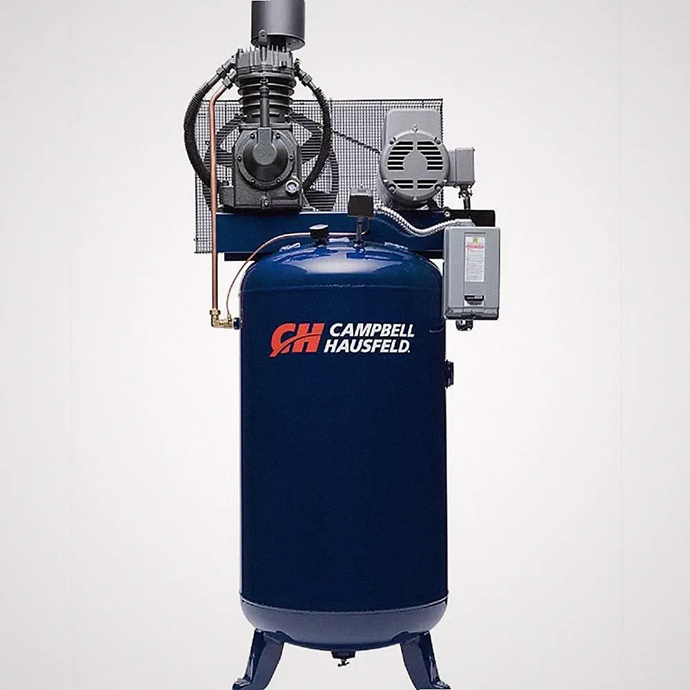 Campbell Hausfeld Air Compressor 80 Gallon 25Cfm Vertical Two Stage Stationary