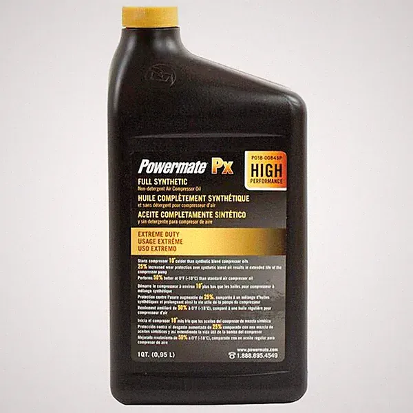 Industrial Air Full Synthetic,1 Quart,Compressor Oil P018-0084SP Industrial Air