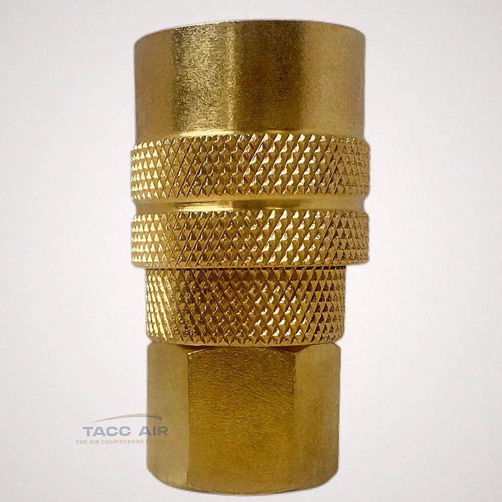 Industrial M style Air Compressor Quick Connect Coupler 1/4" NPT Female Brass