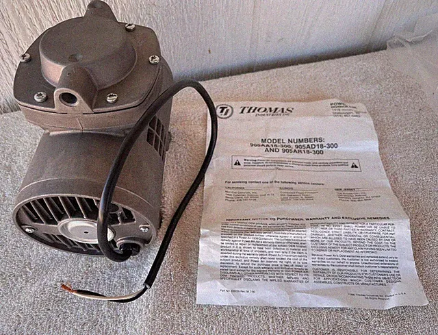 Thomas Industries Power Air Compressor - See condition and description